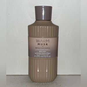 Bath & Body Works Warm Musk Body Wash 10oz New